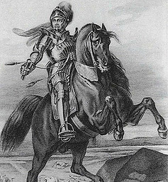 Gravure de Jacques de Chabannes - Famille de Chabannes